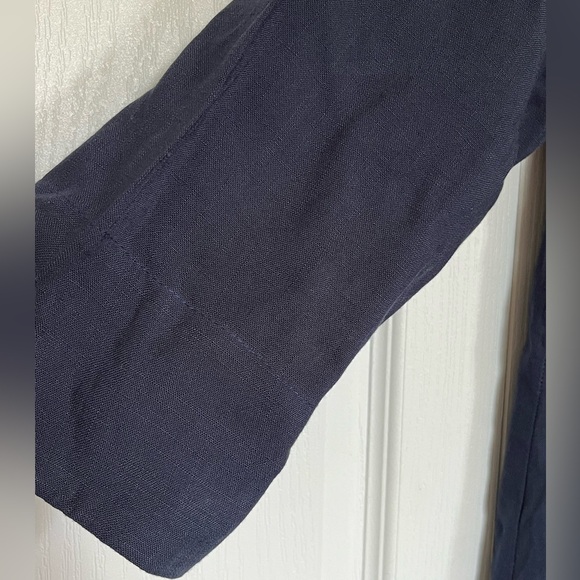 🇨🇦 NWT DKR navy button up tunic - Picture 6 of 7